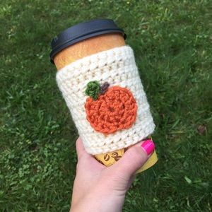Handmade Pumpkin Coffee/Tea Cozy